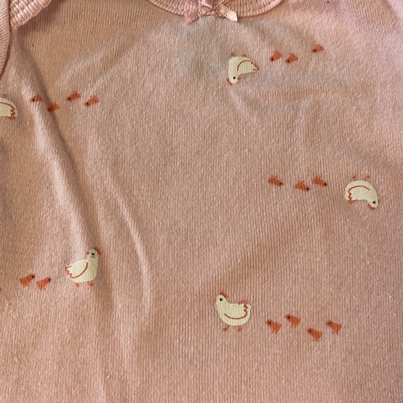 3-6M girls onesie, diaper shirt bundle - Picture 8 of 9